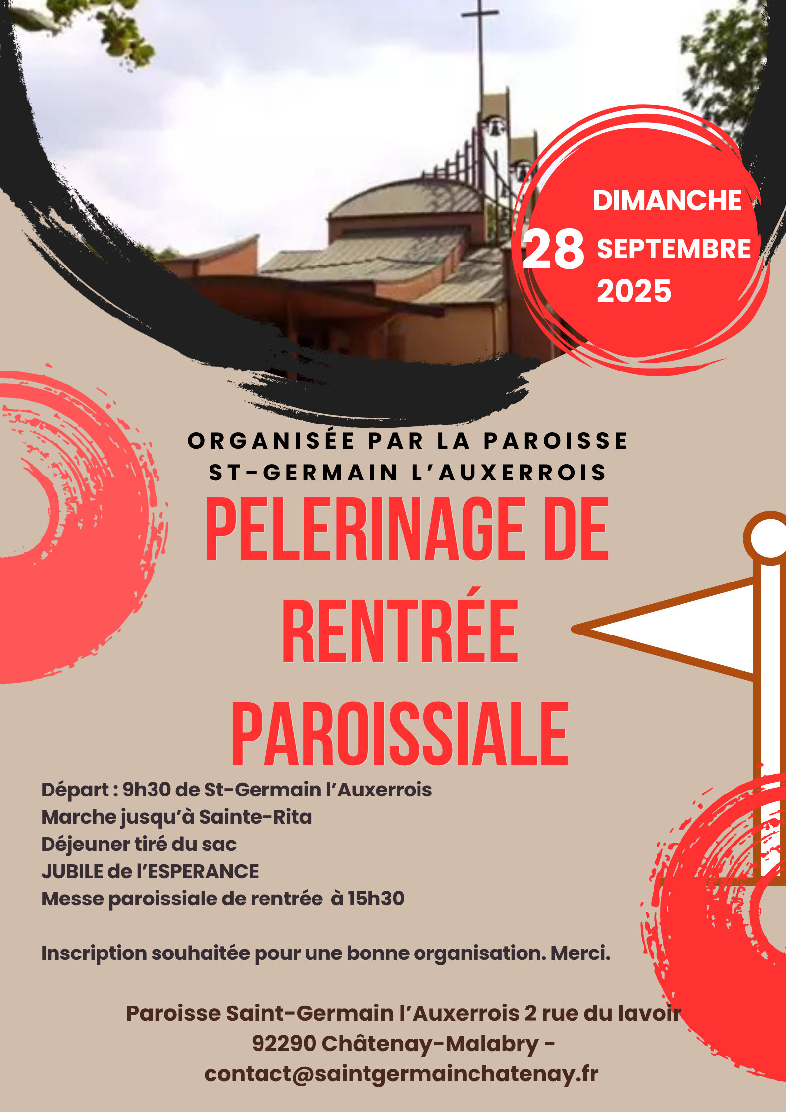 Pèlerinage de Rentrée Paroissiale